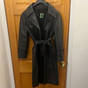 Leather Trench